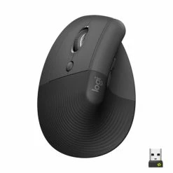 Logitech Lift Left Ergonomique Silencieuse - Graphite
