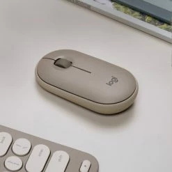 Logitech PEBBLE M350 WIRELESS MOUSE SAND