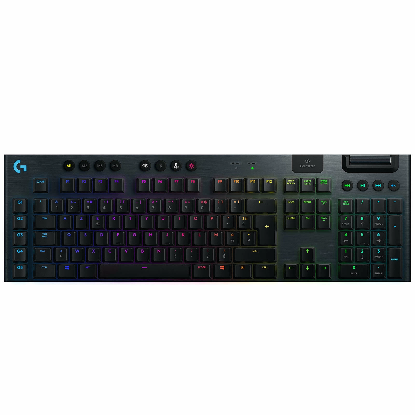 Logitech G915 Lightspeed Tactile - Noir 1 Logitech G915 Lightspeed Tactile - Noir