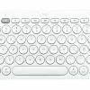Logitech K380 For Mac Multi-Device Bluetooth Keyboard Blanc