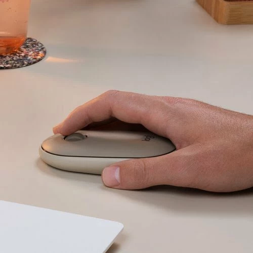 Logitech PEBBLE M350 WIRELESS MOUSE SAND 2 Logitech PEBBLE M350 WIRELESS MOUSE SAND – Image 2