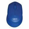 Logitech M330 Silent Plus Bleu Souris Sans Fil - Ambidex