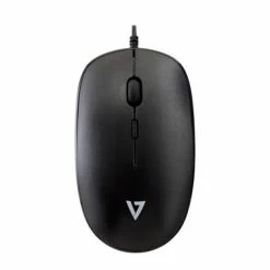 V7 USB OPTICAL MOUSE BLACK TUV-GS