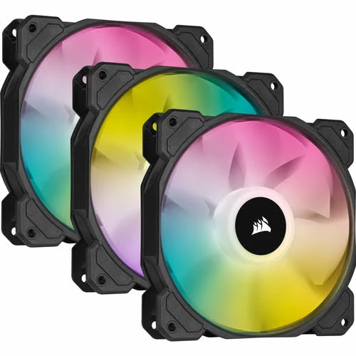 CORSAIR ICUE SP120 Elite Performance (x3) - CO-9050109-WW 1 CORSAIR ICUE SP120 Elite Performance (x3) - CO-9050109-WW