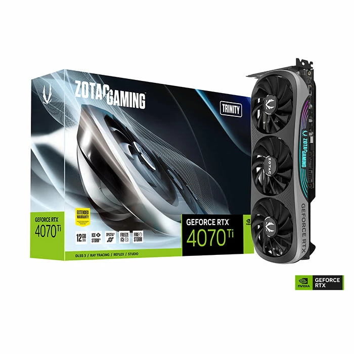 Zotac GeForce RTX 4070 Ti TRINITY - DLSS 3 1 Zotac GeForce RTX 4070 Ti TRINITY - DLSS 3