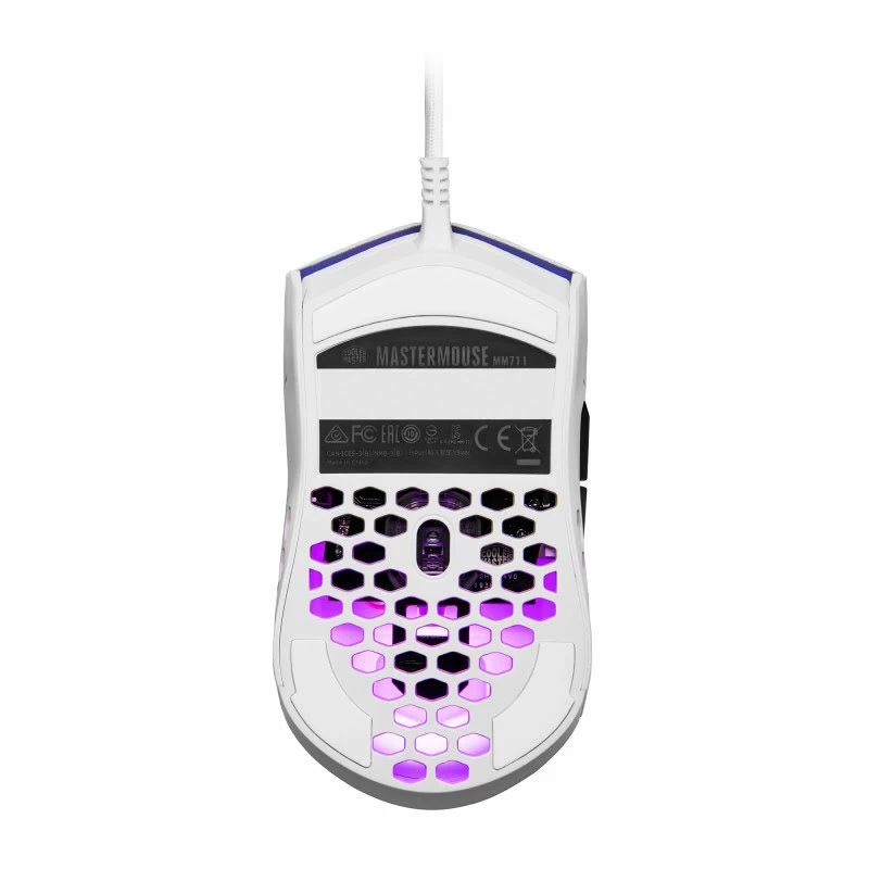Cooler Master MasterMouse MM711 Blanche Mate - MM-711-WWOL1 2 Cooler Master MasterMouse MM711 Blanche Mate - MM-711-WWOL1 – Image 2
