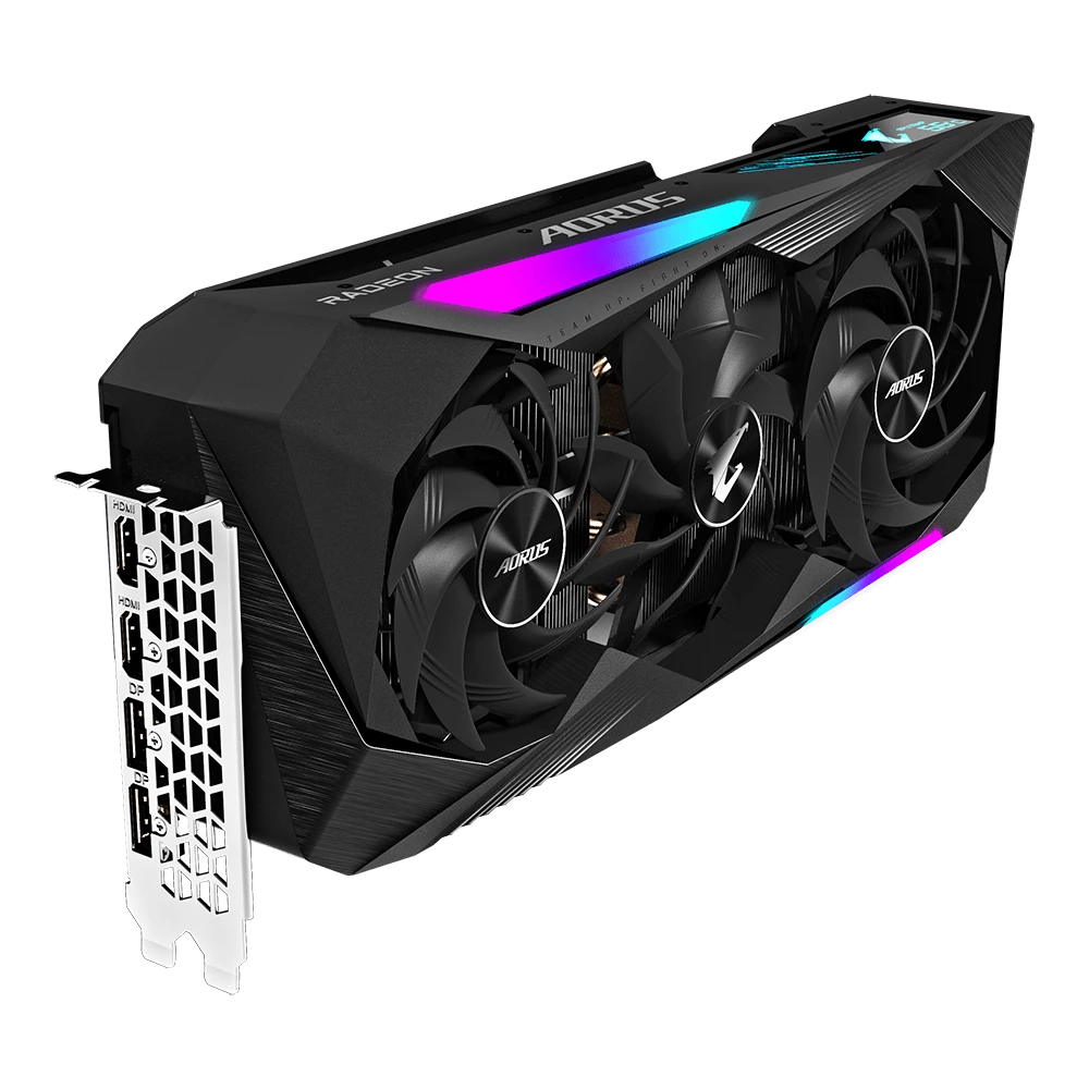 Gigabyte RX 6800 Aorus Master - RX6800/16Go/HDMI/DP 5 Gigabyte RX 6800 Aorus Master - RX6800/16Go/HDMI/DP – Image 5