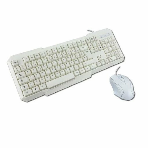MCL Samar Kit Clavier+souris USB Blanc 1 MCL Samar Kit Clavier+souris USB Blanc