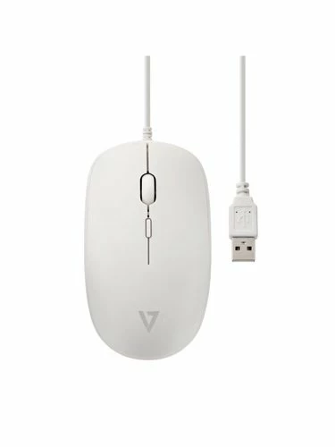 V7 USB OPTICAL MOUSE WHITE TUV-GS 4 V7 USB OPTICAL MOUSE WHITE TUV-GS – Image 4