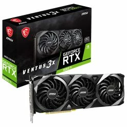 Msi RTX 3060Ti VENTUS 3X 8G OC LHR - RTX3060Ti/HDMI/DP