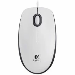 Logitech M100 - Blanc/Filaire