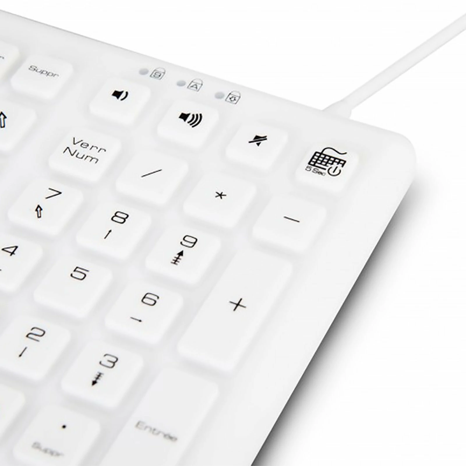 Urban Factory Sanee Keyboard (antibactérien) 3 Urban Factory Sanee Keyboard (antibactérien) – Image 3