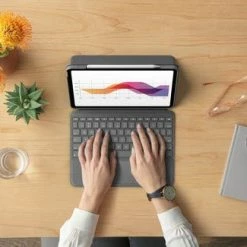 Logitech Folio Touch Gris -Carte graphique Soldes 4a0f90b0 9d84 4795 a997 c4c9901812ea