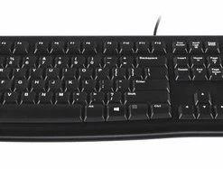 Logitech Keyboard K120 For Business Noir