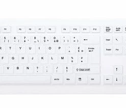 Cherry Wireless Keyb Standard Washable USB Whit