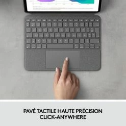 Logitech Combo Touch For IPad Pro 11-inch (1st, 2nd, And 3rd Generation) Gris -Carte graphique Soldes 50d3175b d505 41fb baef 2a7e869de7c3