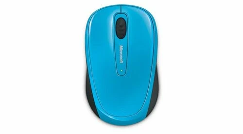 MICROSOFT Wireless Mobile Mouse 3500 Bleu Cyan 3 MICROSOFT Wireless Mobile Mouse 3500 Bleu Cyan â Image 3