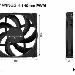 Be Quiet! SILENT WINGS 4 140mm PWM - BL096 9 Be Quiet! SILENT WINGS 4 140mm PWM - BL096 -Carte graphique Soldes 5386c83f db40 4309 aff4 e300222d5e26