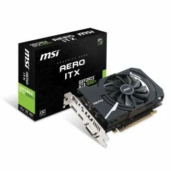 Msi GTX 1050Ti AERO ITX 4G OCV1 -1050Ti/4G/DVI/DP/HDMI