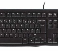 Logitech K120 Corded Keyboard Noir