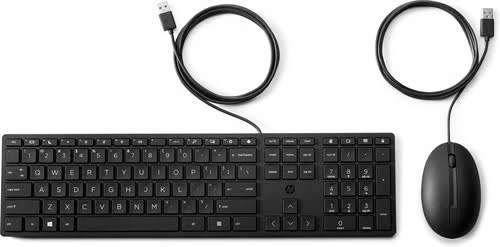 Souris Et Clavier HP Wired Desktop 320MK Noir 1 Souris Et Clavier HP Wired Desktop 320MK Noir