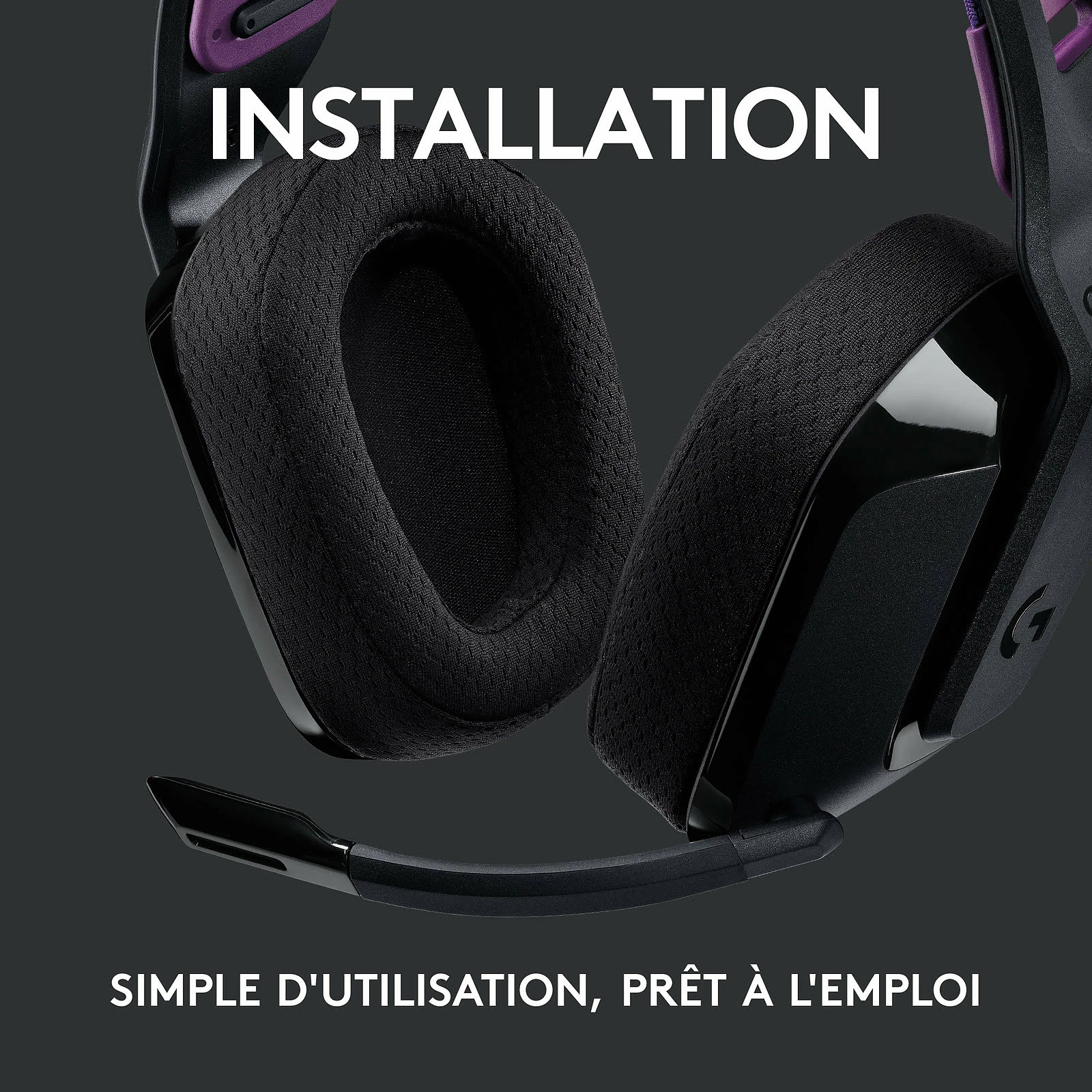 Logitech G535 Lightspeed Sans-Fil - Noir 3 Logitech G535 Lightspeed Sans-Fil - Noir – Image 3