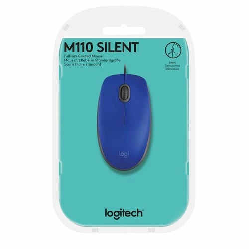 Logitech M110 Silent - BLUE - EMEA 6 Logitech M110 Silent - BLUE - EMEA – Image 6