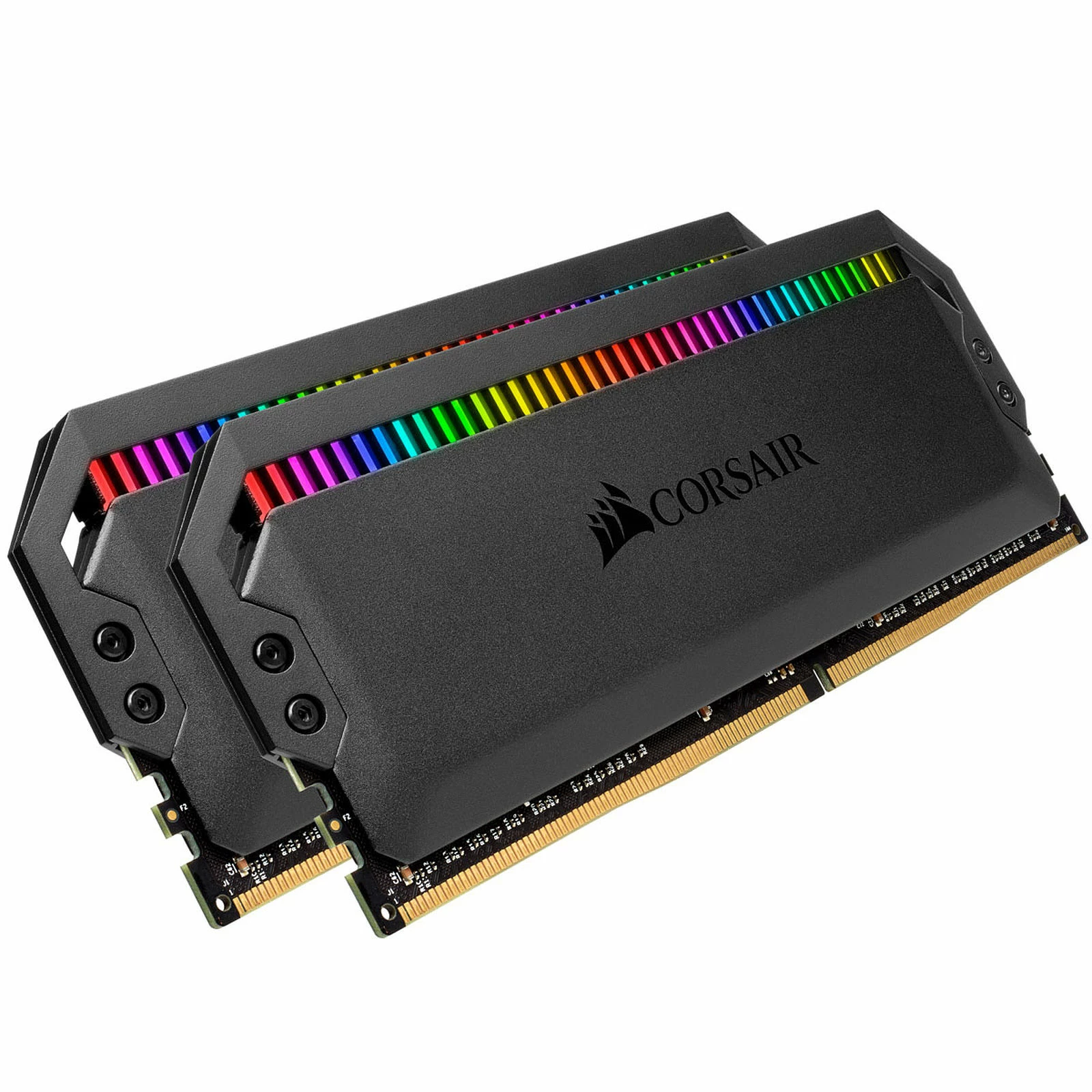 CORSAIR CMT32GX4M2C3200C16 RGB (2x16Go DDR4 3200 PC25600) 2 CORSAIR CMT32GX4M2C3200C16 RGB (2x16Go DDR4 3200 PC25600) – Image 2