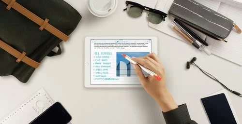 Logitech Crayon Orange, Blanc 29 Logitech Crayon Orange, Blanc – Image 29