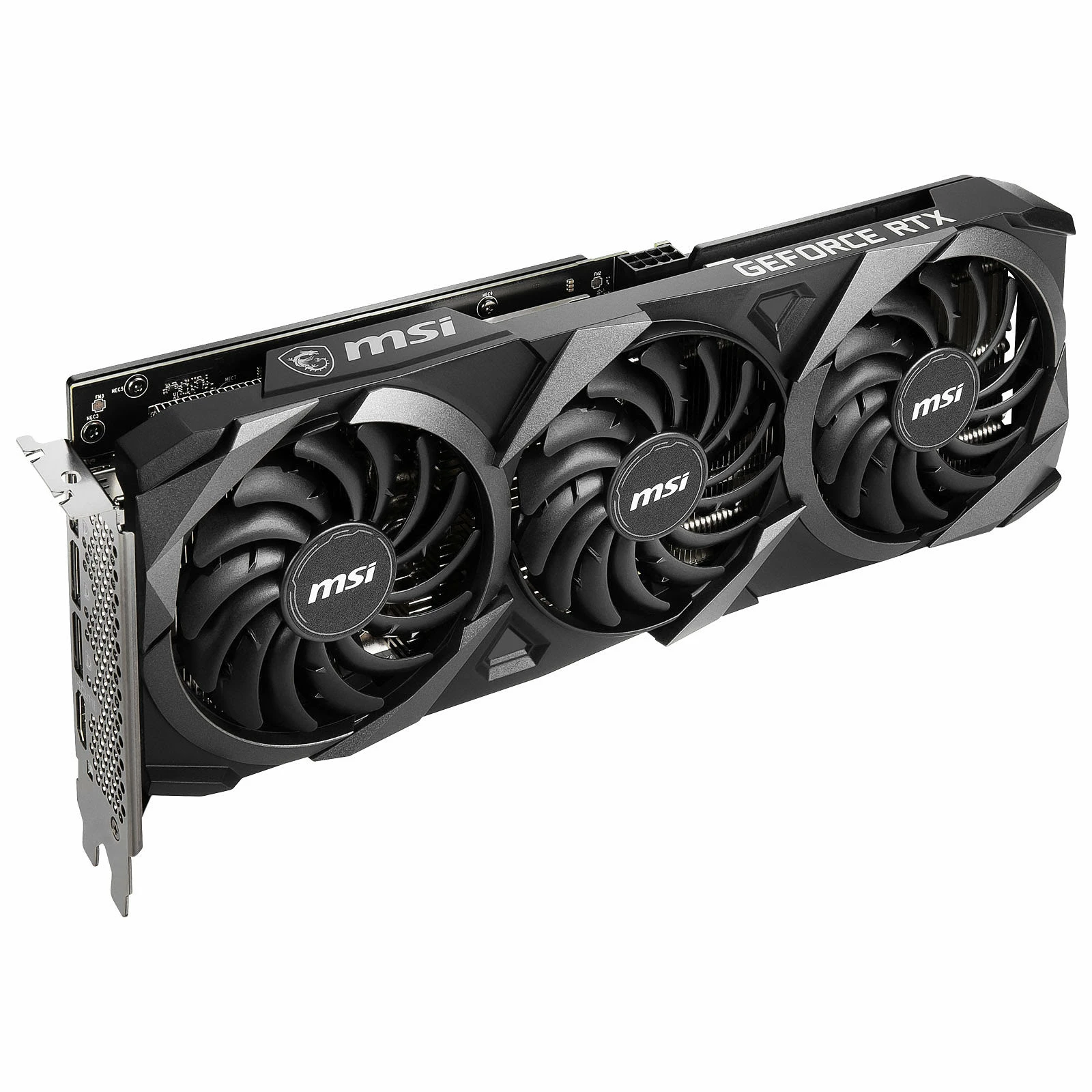 Msi RTX 3060Ti VENTUS 3X 8G OC LHR - RTX3060Ti/HDMI/DP 4 Msi RTX 3060Ti VENTUS 3X 8G OC LHR - RTX3060Ti/HDMI/DP – Image 4