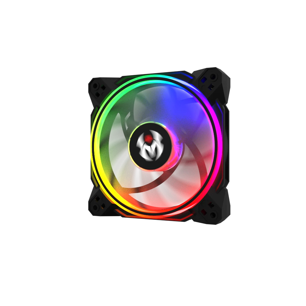 M.RED VAR-13A Noir ARGB Shadow Double Ring 120mm 3 M.RED VAR-13A Noir ARGB Shadow Double Ring 120mm – Image 3