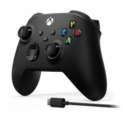 MICROSOFT Manette Noire Sans Fil Xbox (+ Câble USB-C) -Carte graphique Soldes 7dc73e72 fea7 4b7d b1a3 ba37564430d8