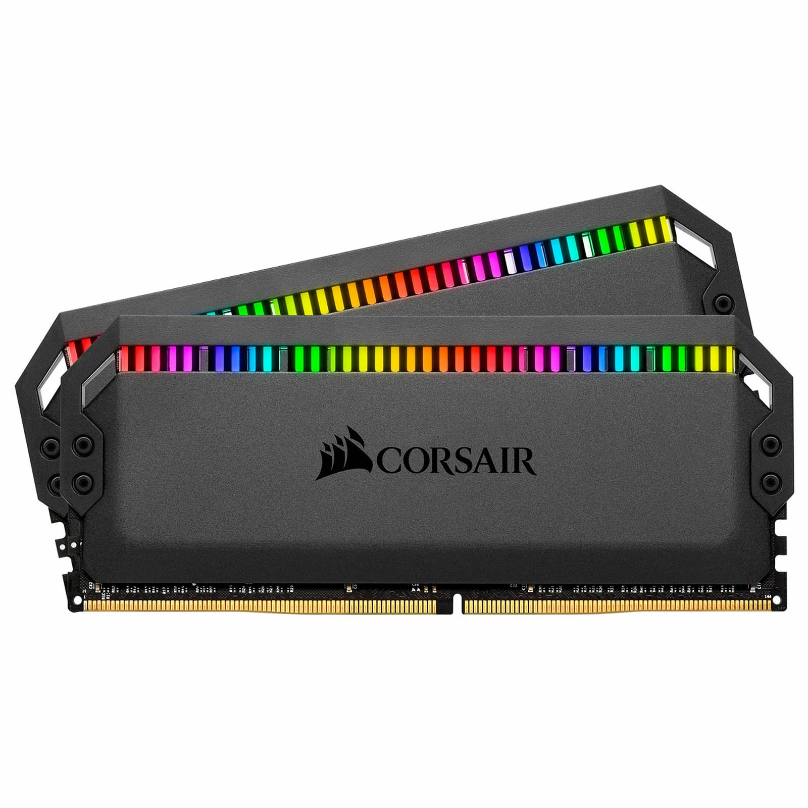CORSAIR CMT32GX4M2C3200C16 RGB (2x16Go DDR4 3200 PC25600) 1 CORSAIR CMT32GX4M2C3200C16 RGB (2x16Go DDR4 3200 PC25600)