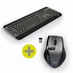 PORT DESIGNS Pack Keyboard + Mouse OFFICE - WIRELE