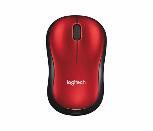 Logitech Wireless Mouse M185 Red EER 1 Logitech Wireless Mouse M185 Red EER