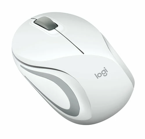 Logitech M187 Mini - Blanc/Sans Fil 3 Logitech M187 Mini - Blanc/Sans Fil – Image 3