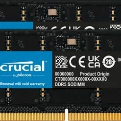 Crucial 64GB Kit 2x32GB DDR5-4800 SODIMM