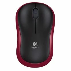 Logitech M185 - Rouge/Sans Fil