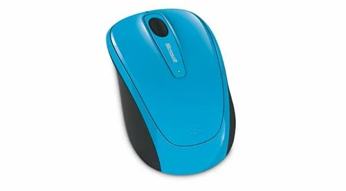 MICROSOFT Wireless Mobile Mouse 3500 Bleu Cyan 2 MICROSOFT Wireless Mobile Mouse 3500 Bleu Cyan â Image 2