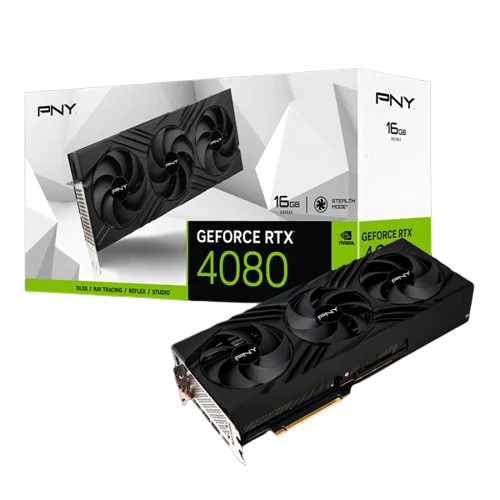 PNY RTX 4080 16G VERTO Triple Fan - 4080/16G/HDMI/DP 1 PNY RTX 4080 16G VERTO Triple Fan - 4080/16G/HDMI/DP