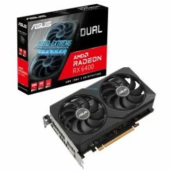 ASUS DUAL-RX6400-4GB Dual AMD Radeon RX 6400 4Go GDDR6 PCIe 4.0 1xDP 1.4a 1xHDMI 2.1 -Carte graphique Soldes c1006de6 6dc1 4b69 b733 181bbec1f309