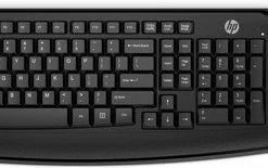 Clavier Et Souris Sans Fil HP 300 Noir