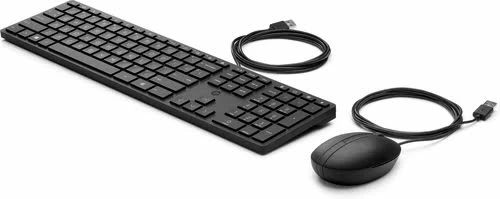 Souris Et Clavier HP Wired Desktop 320MK Noir 2 Souris Et Clavier HP Wired Desktop 320MK Noir – Image 2