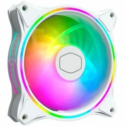 Cooler Master MasterFan MF120 Halo Blanc ARGB -MFL-B2DW-18NPA-R1