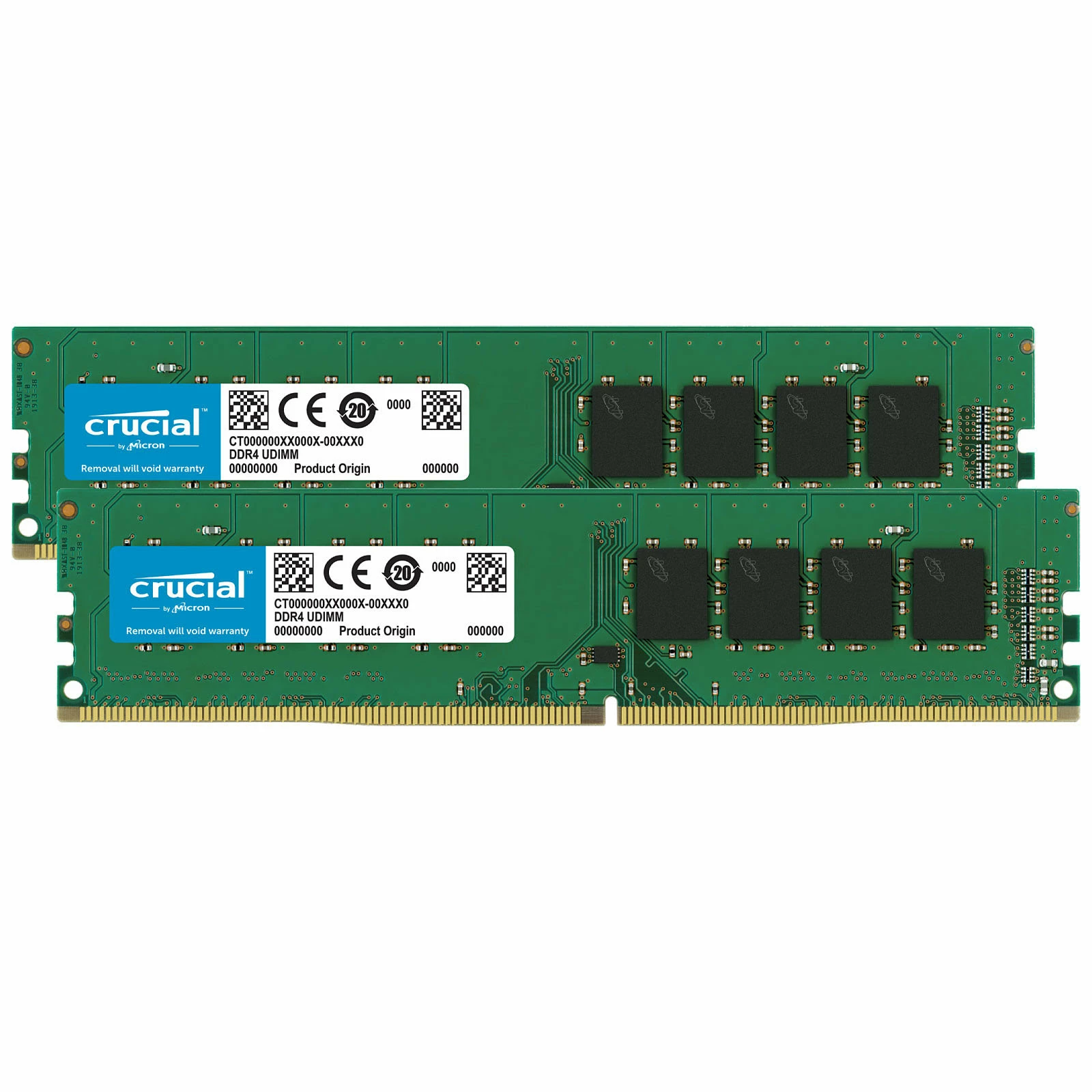 Crucial CT2K8G4DFRA266 (2x8Go DDR4 2666 PC21300) 1 Crucial CT2K8G4DFRA266 (2x8Go DDR4 2666 PC21300)