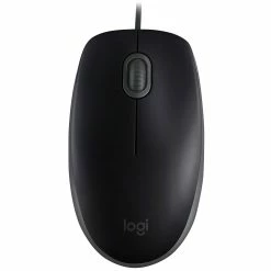 Logitech B110 Silent - Noir/Filaire