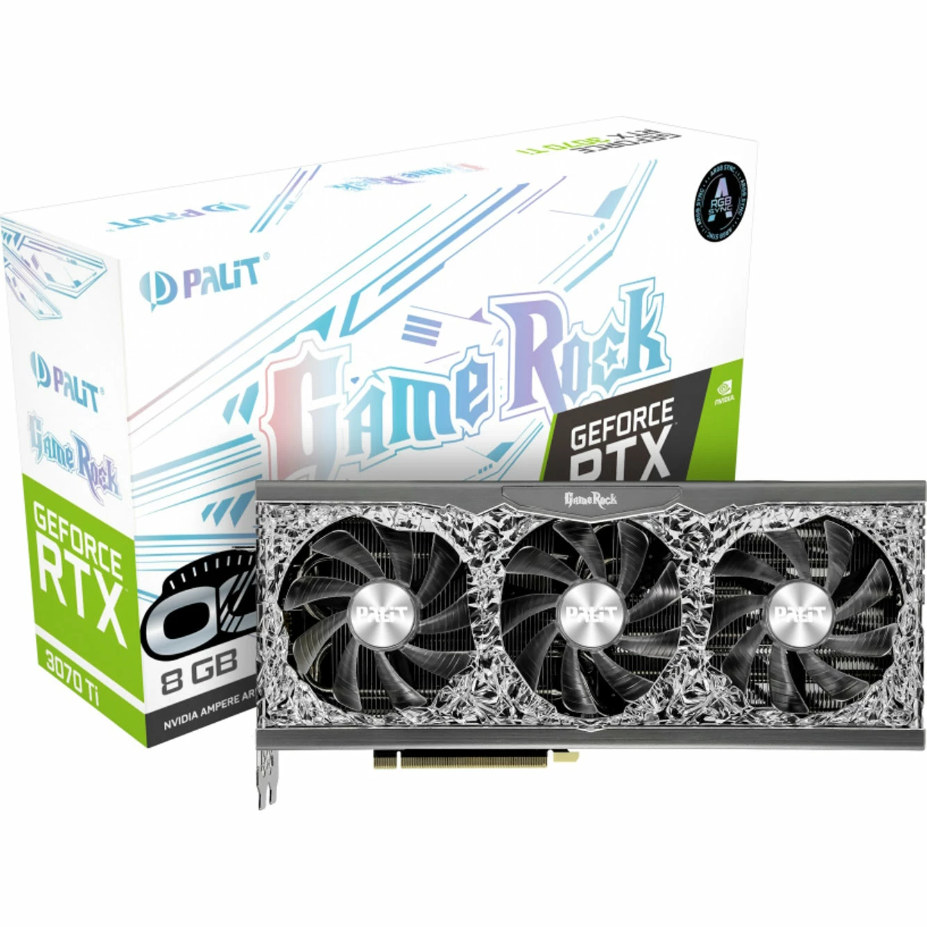 Palit RTX 3070Ti Gamerock OC 8G LHR - 8Go/HDMI/DP 1 Palit RTX 3070Ti Gamerock OC 8G LHR - 8Go/HDMI/DP