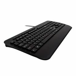 V7 Clavier USB Grande Taille Avec Repose-mains Et Souris Ambidextre - UK Noir -Carte graphique Soldes e6f1fade da45 48e0 9781 2598360eda42