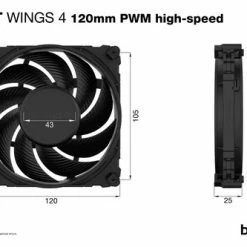 Be Quiet! SILENT WINGS 4 120mm PWM High-speed - BL094 -Carte graphique Soldes e752cda2 95a6 4824 b3ec bfc240d5ebdc