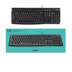 Logitech K120 Corded Keyboard Noir -Carte graphique Soldes ecef9e32 86af 463f 995b 9be743beb51a
